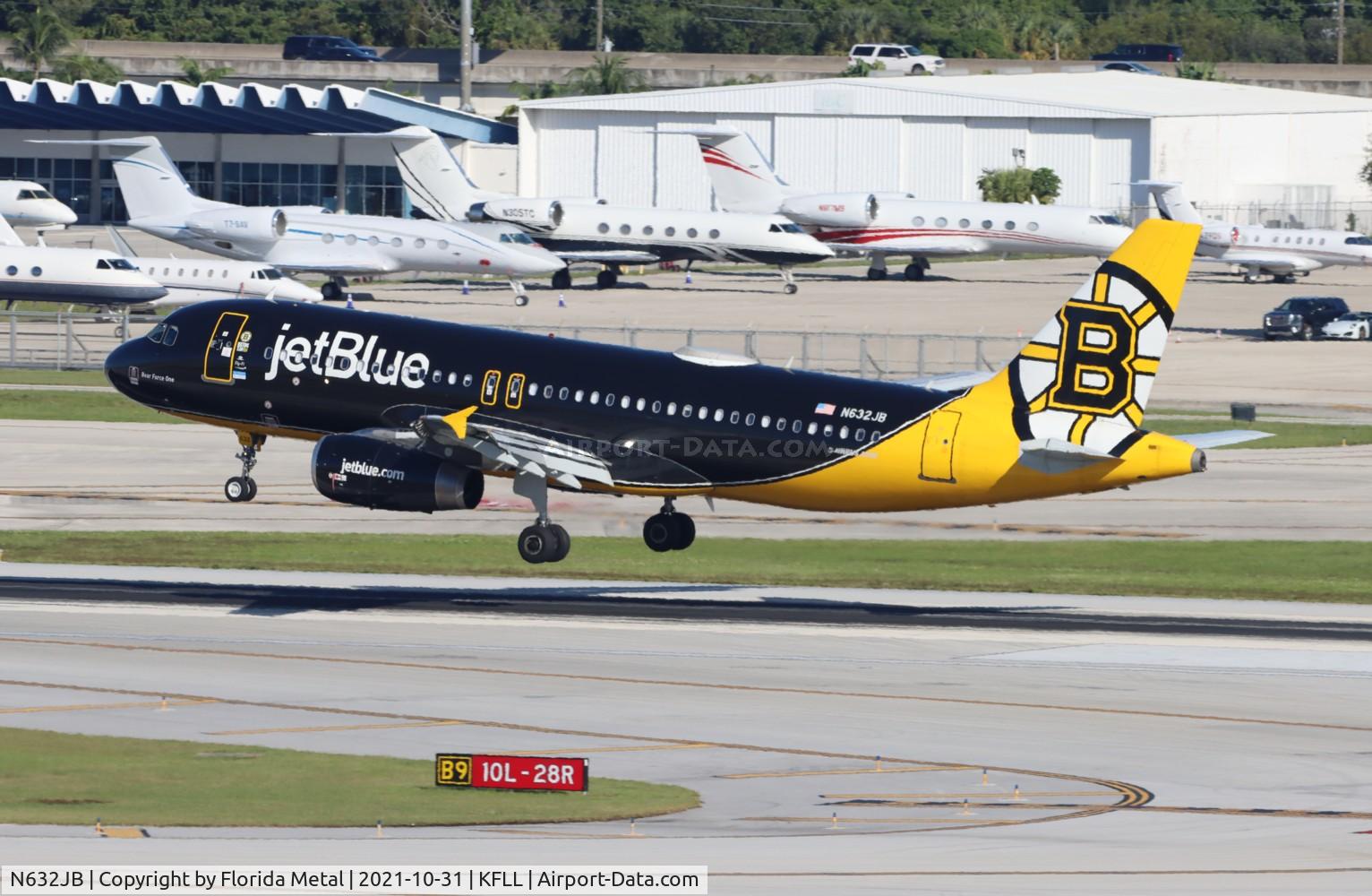 N632JB, 2006 Airbus A320-232 C/N 2647, FLL 2021