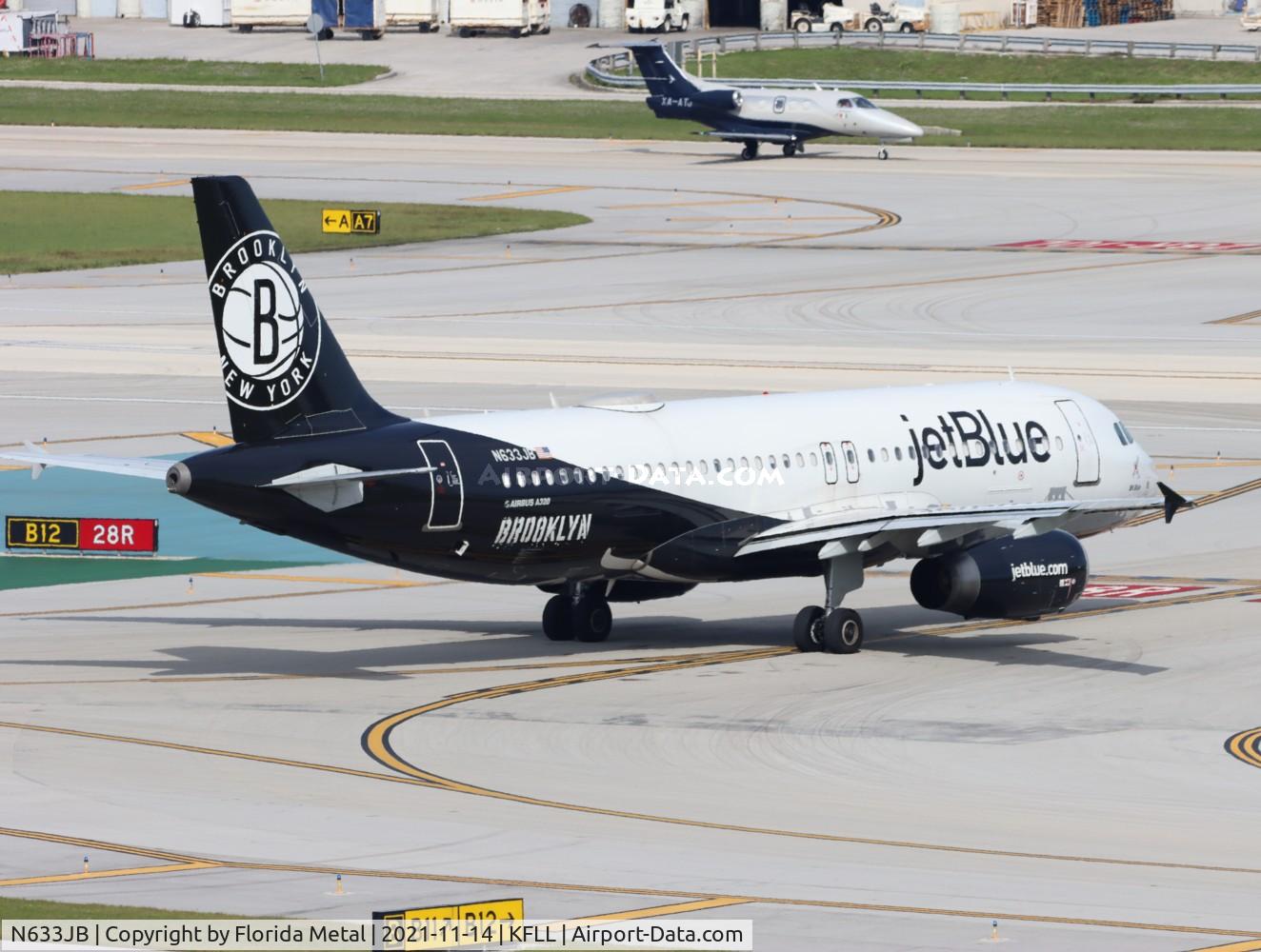 N633JB, 2006 Airbus A320-232 C/N 2671, FLL 2021