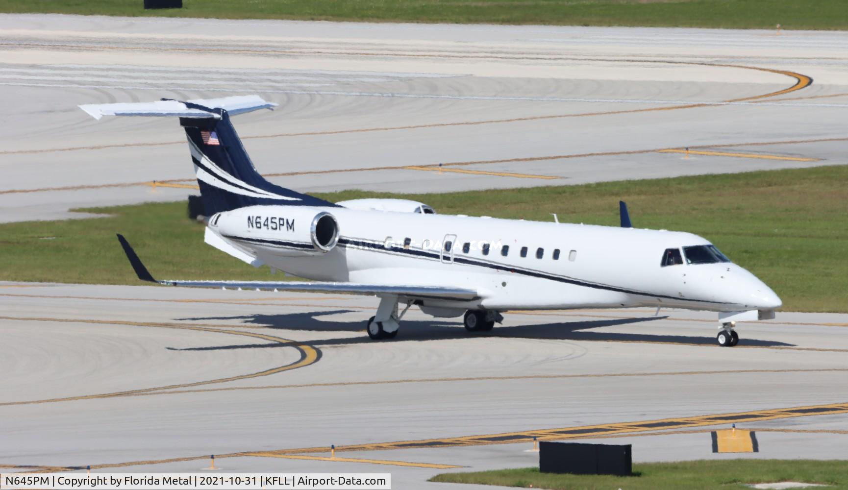 N645PM, 2006 Embraer EMB-135BJ Legacy C/N 14500974, FLL 2021