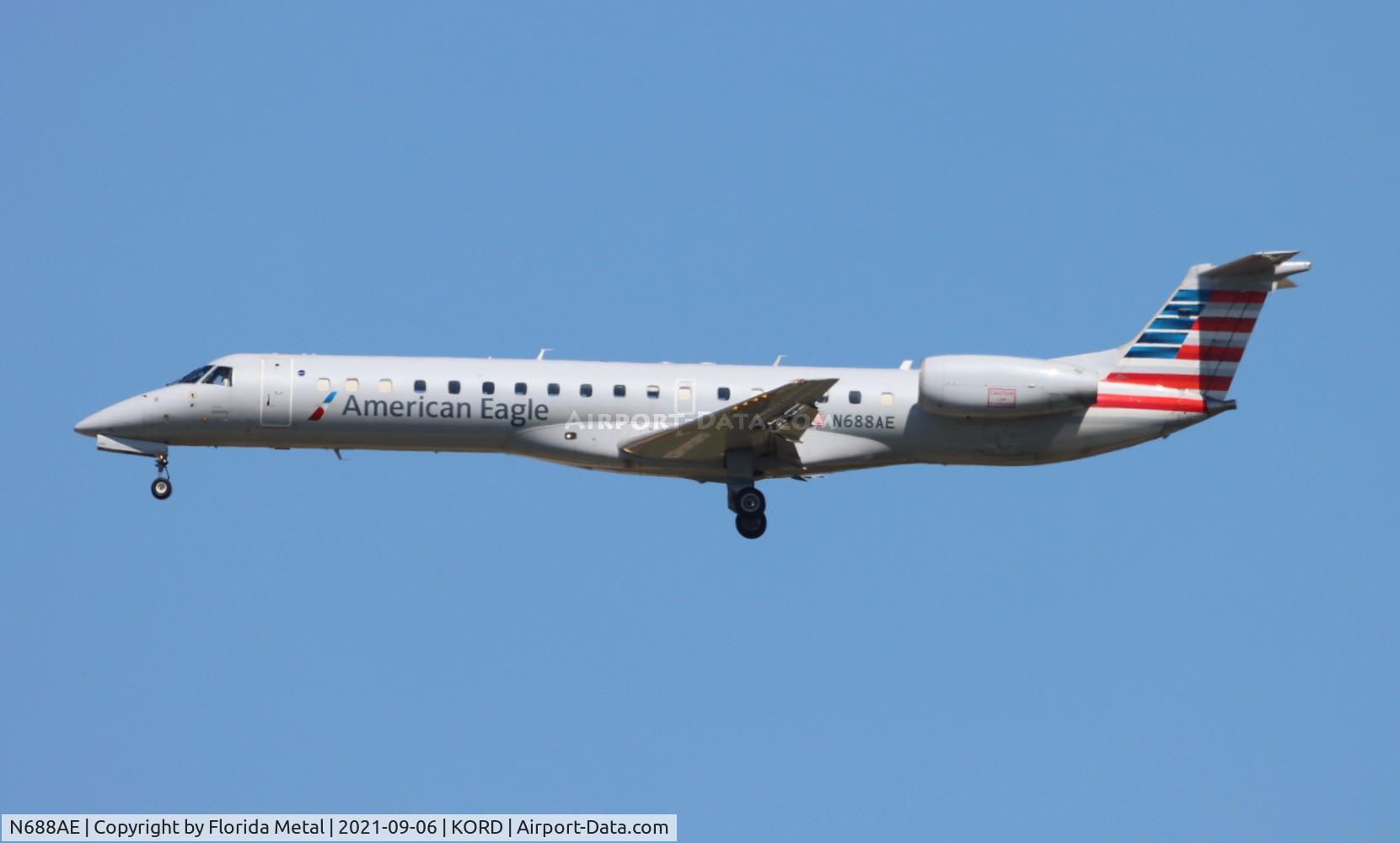 N688AE, 2004 Embraer ERJ-145LR (EMB-145LR) C/N 14500849, ORD 2021