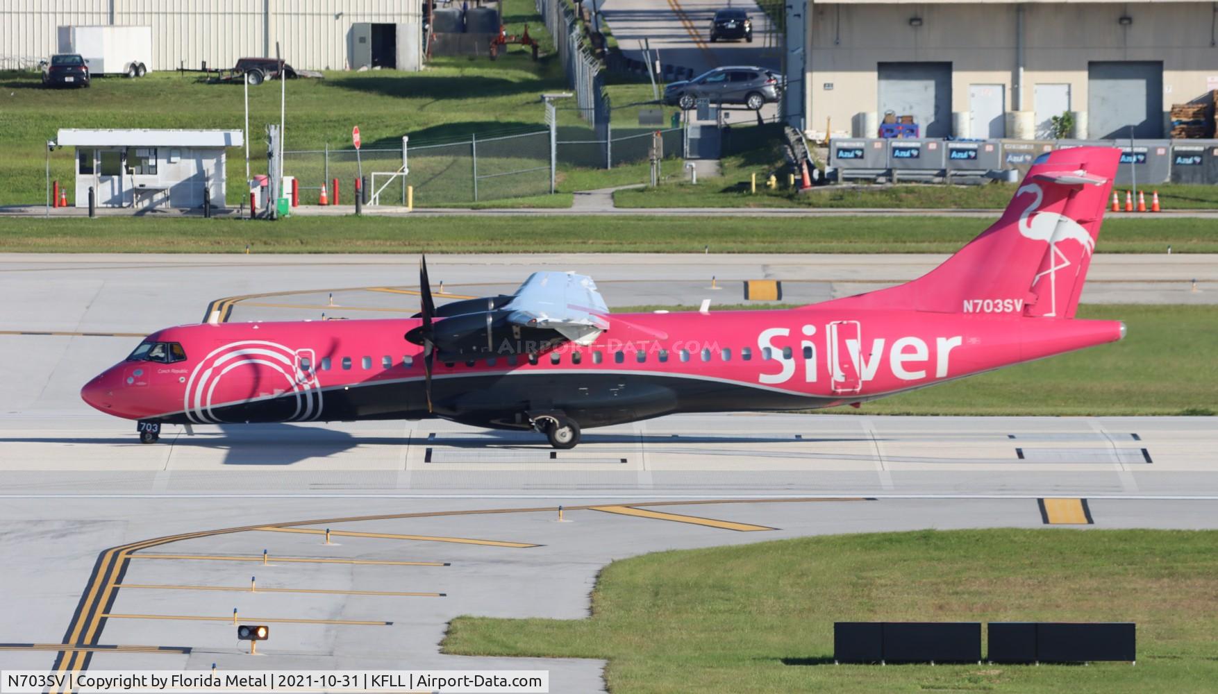 N703SV, 2018 ATR 72-600 (72-212A) C/N 1555, FLL 2021