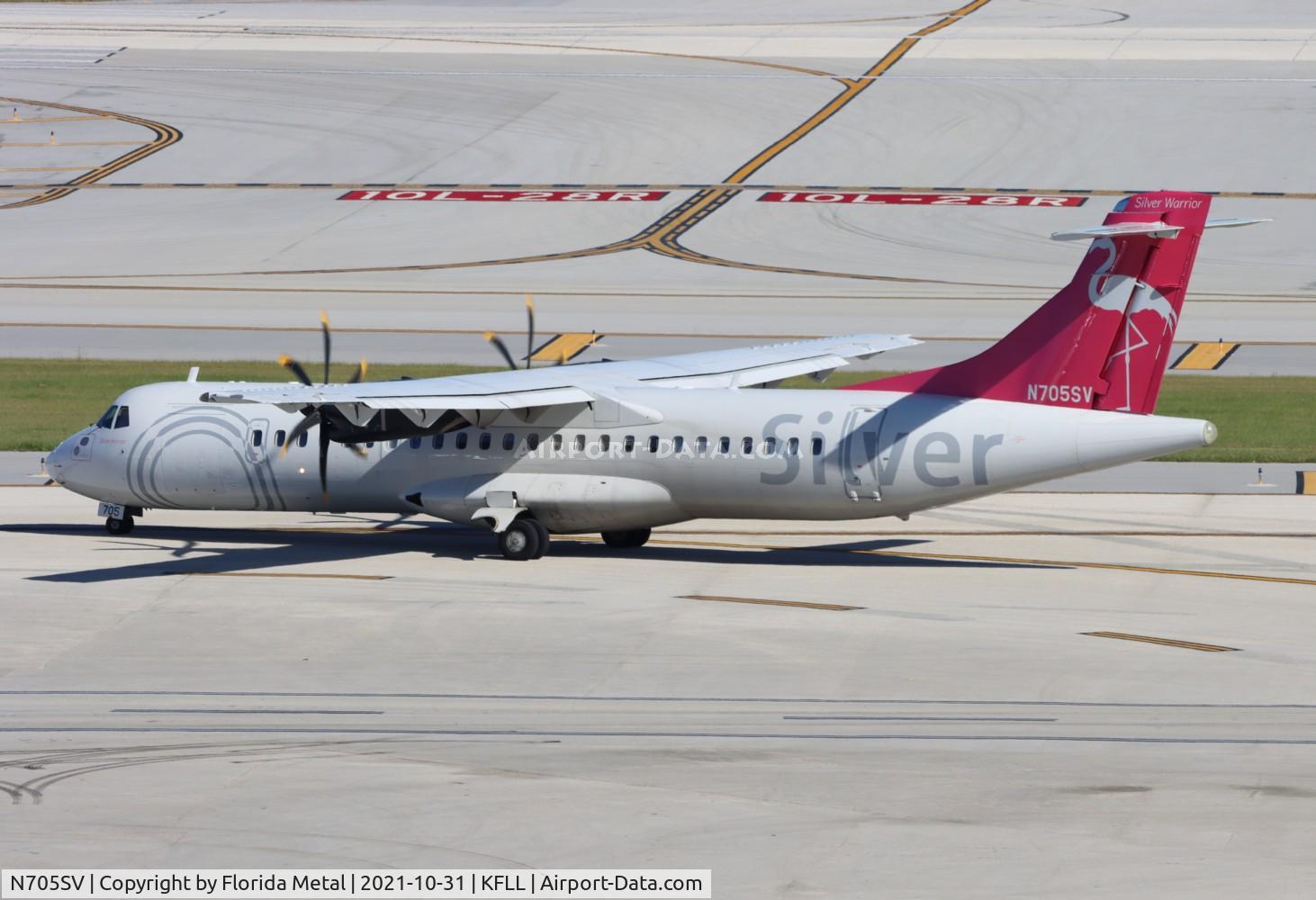 N705SV, 2012 ATR 72-600 (72-212A) C/N 1038, FLL 2021