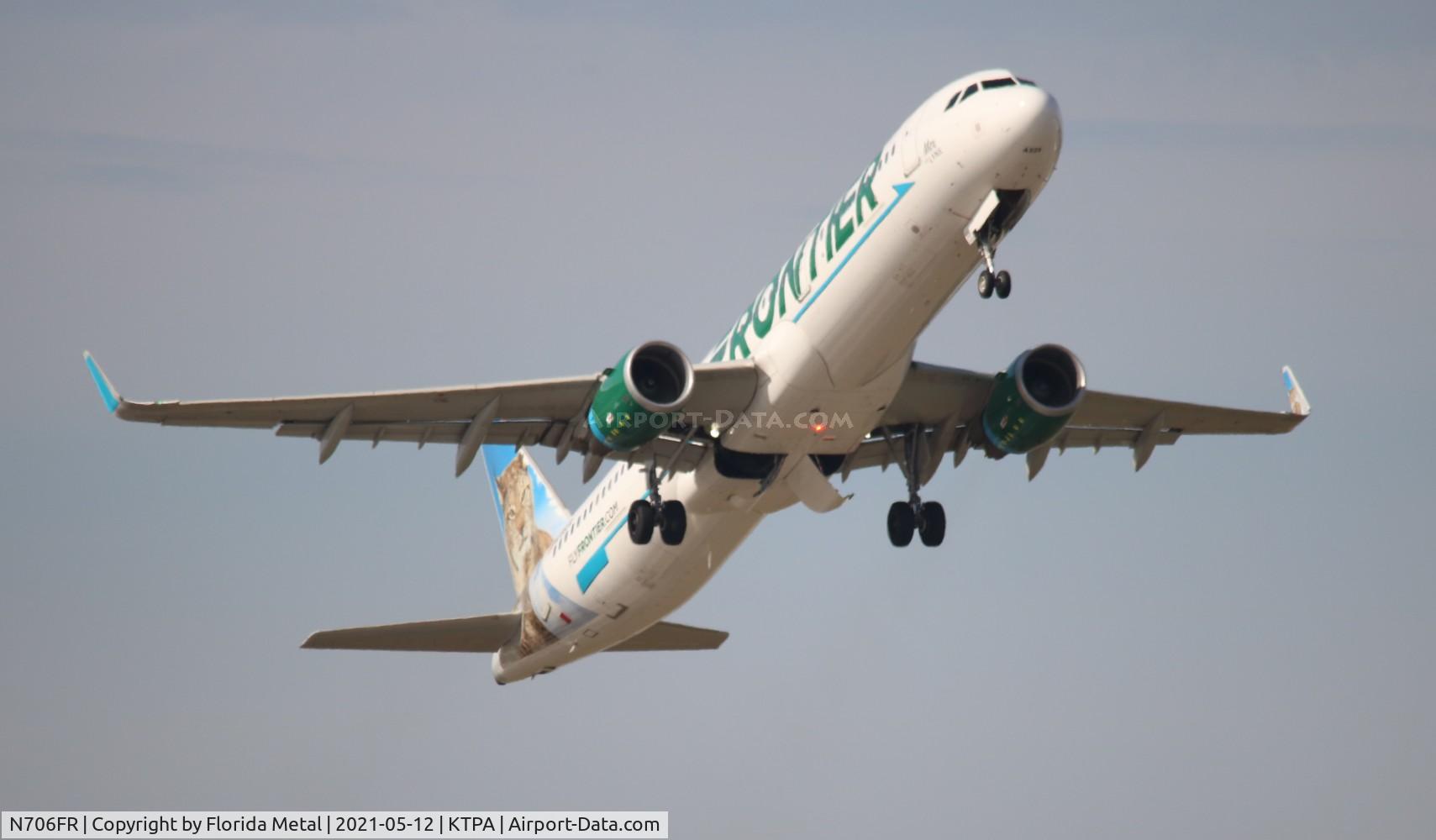 N706FR, 2015 Airbus A321-211 C/N 6926, TPA 2021
