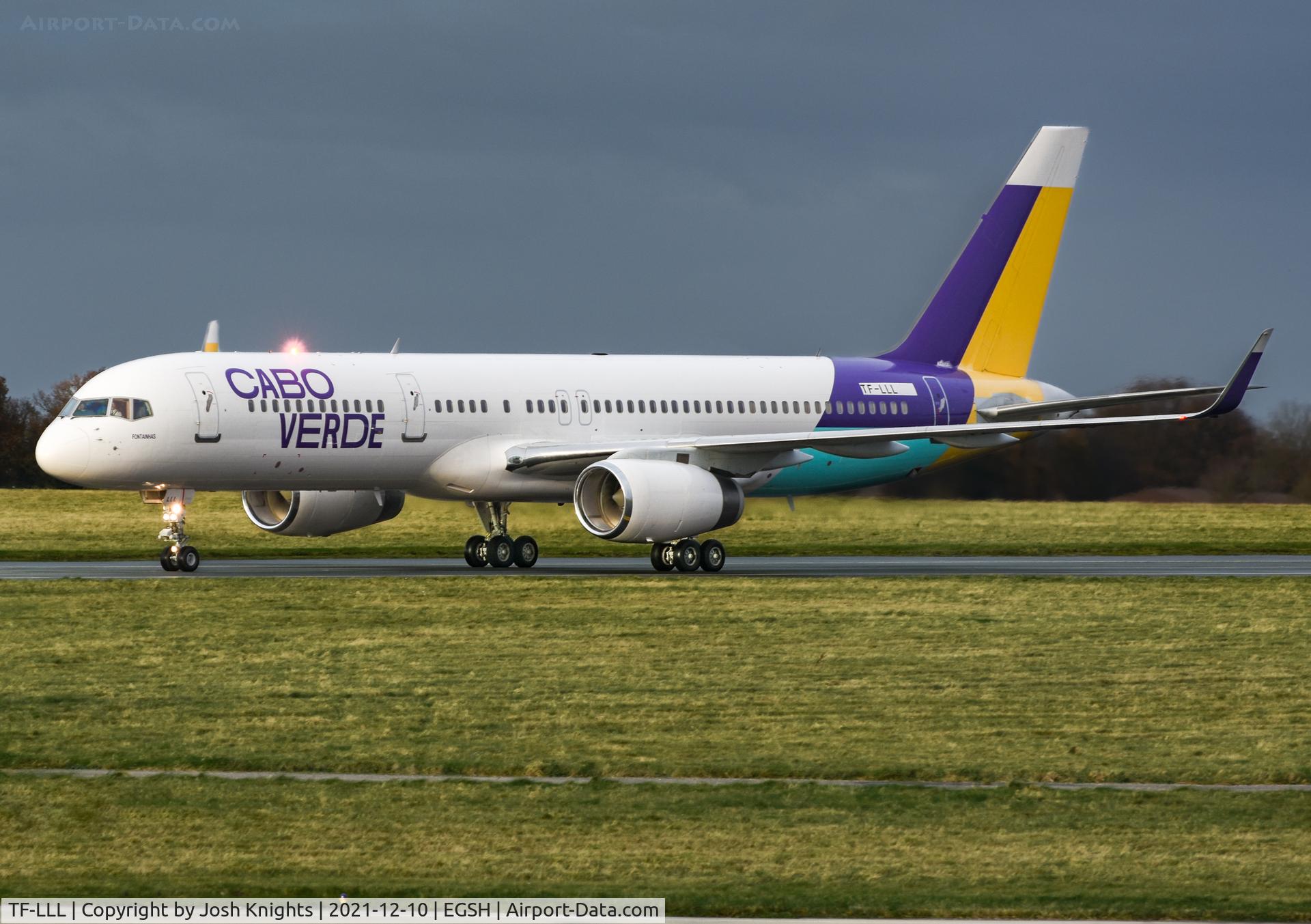 TF-LLL, 2000 Boeing 757-256 C/N 29307, Arriving For Respray