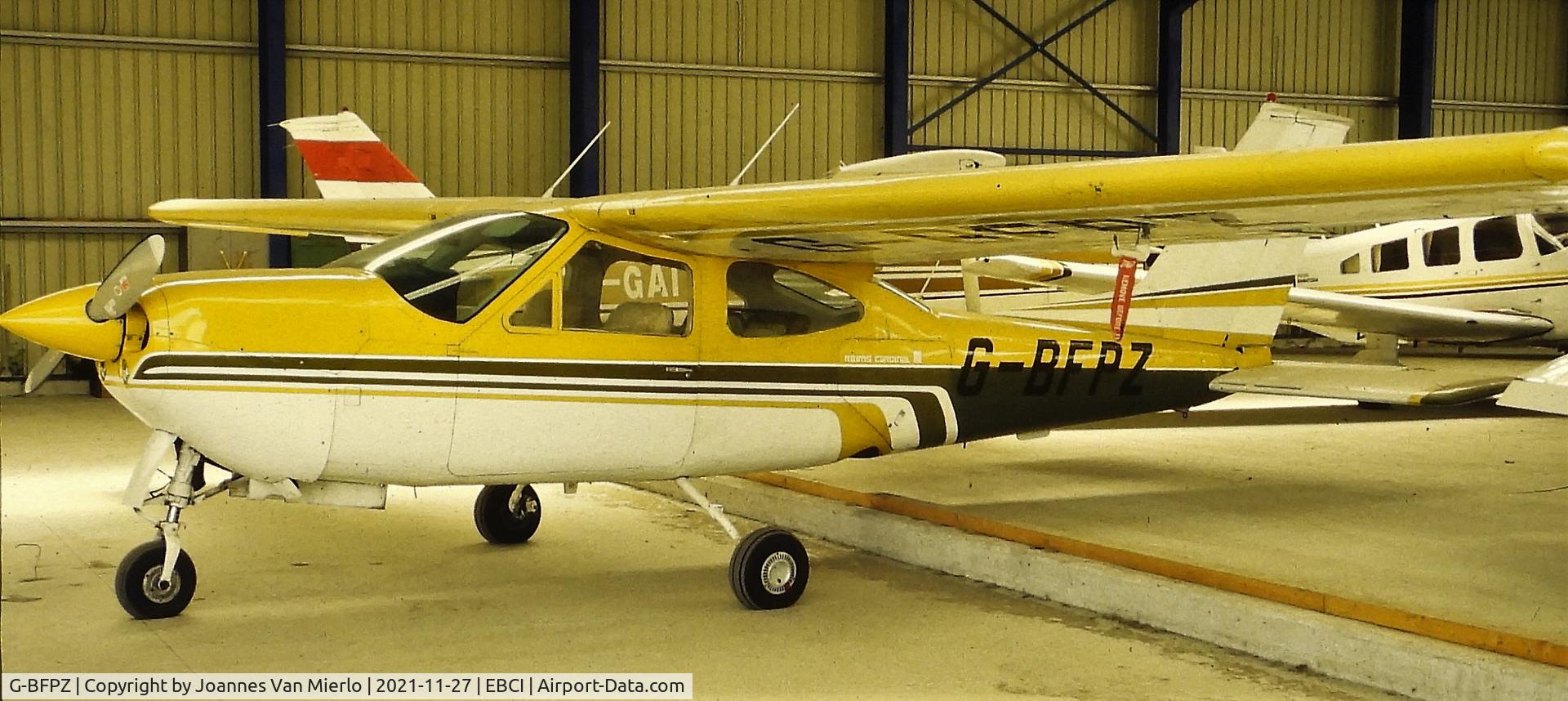 G-BFPZ, 1973 Reims F177RG Cardinal RG C/N 0079, Slide scan