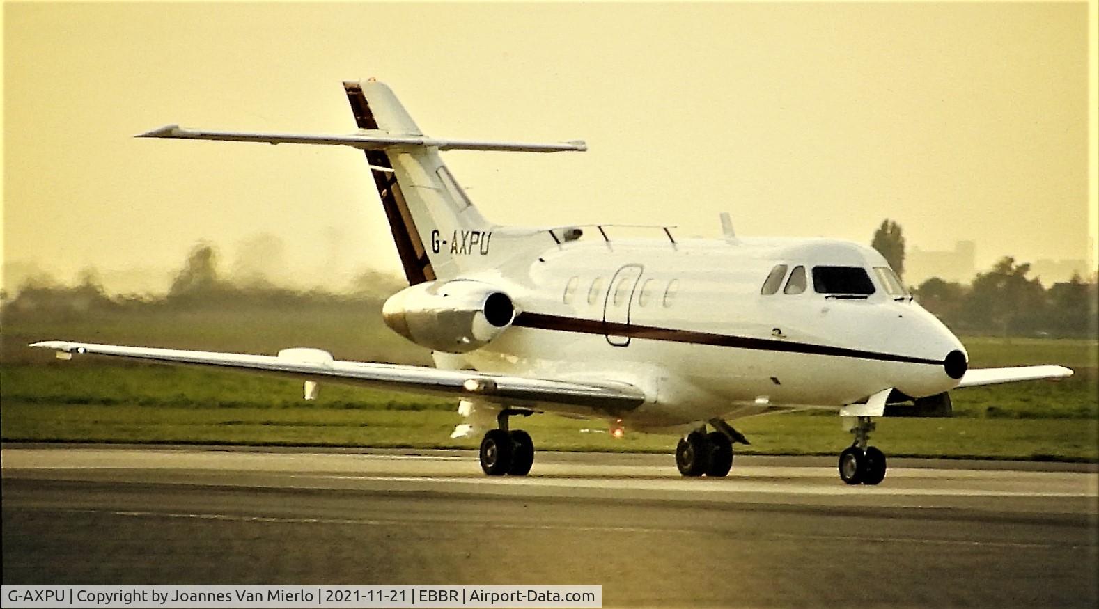 G-AXPU, 1969 Hawker Siddeley HS.125 Series F3B/RA C/N 25171, Slide scan