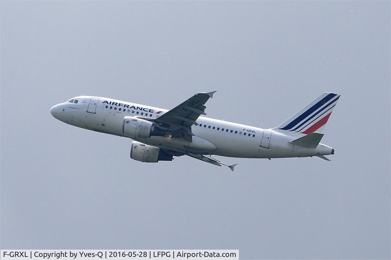F-GRXL, 2006 Airbus A319-111 C/N 2938, Airbus A319-111, Climbing from rwy 08L, Roissy Charles De Gaulle Airport (LFPG-CDG)