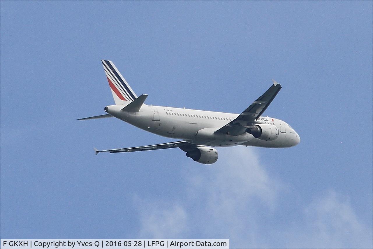 F-GKXH, 2002 Airbus A320-214 C/N 1924, Airbus A320-214, Climbing from rwy 08L, Roissy Charles De Gaulle airport (LFPG-CDG)