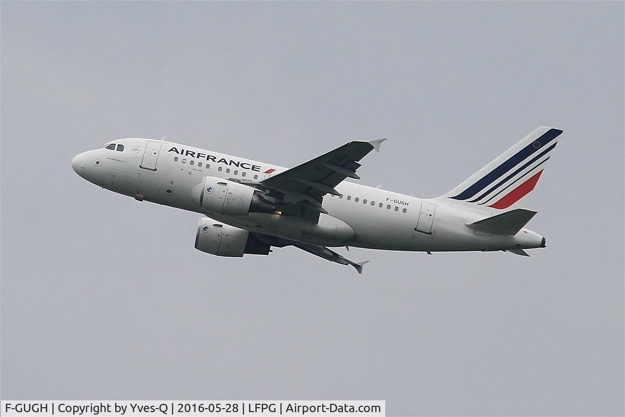 F-GUGH, 2004 Airbus A318-111 C/N 2344, Airbus A318-111, Climbing from rwy 08L, Roissy Charles De Gaulle airport (LFPG-CDG)