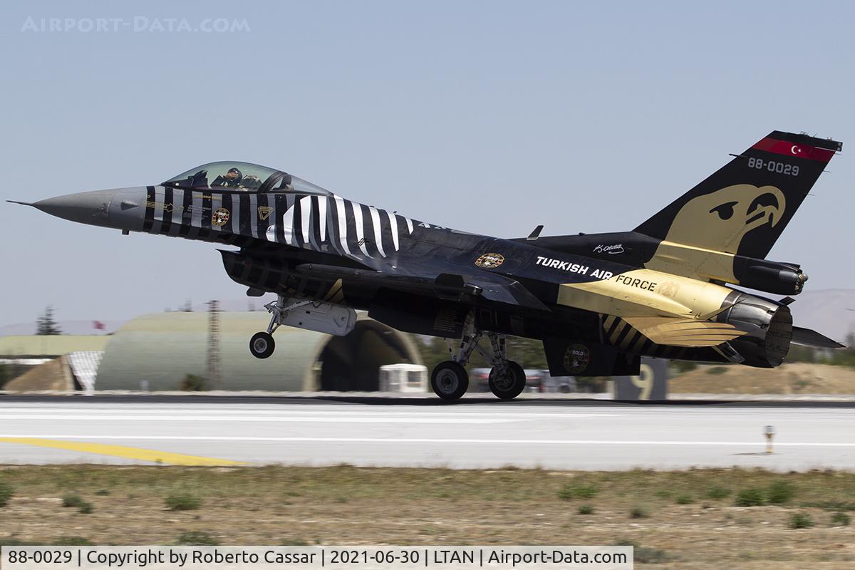 88-0029, TAI (Turkish Aerospace Industries) F-16C Fighting Falcon C/N 4R-31, Anatolian Eagle 2021