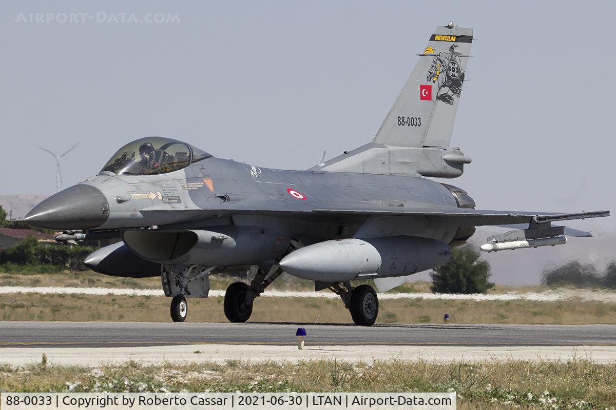 88-0033, TAI (Turkish Aerospace Industries) F-16C Fighting Falcon C/N 4R-35, Anatolian Eagle 2021