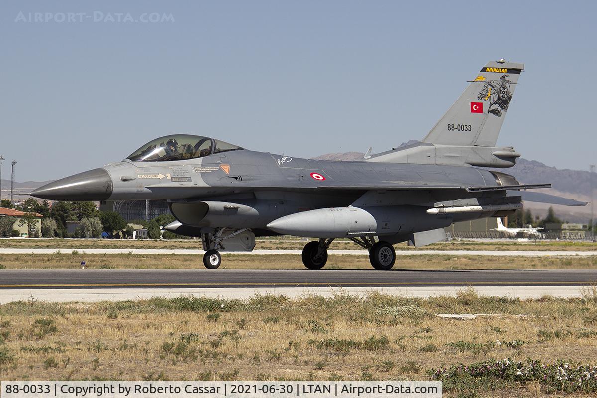 88-0033, TAI (Turkish Aerospace Industries) F-16C Fighting Falcon C/N 4R-35, Anatolian Eagle 2021