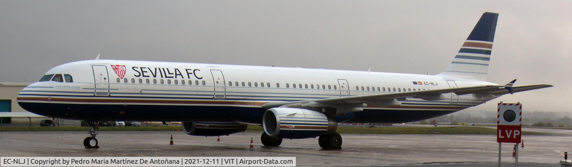 EC-NLJ, 2008 Airbus A321-231 C/N 3636, Aeropuerto de Foronda - Vitoria-Gasteiz - Euskadi - España
