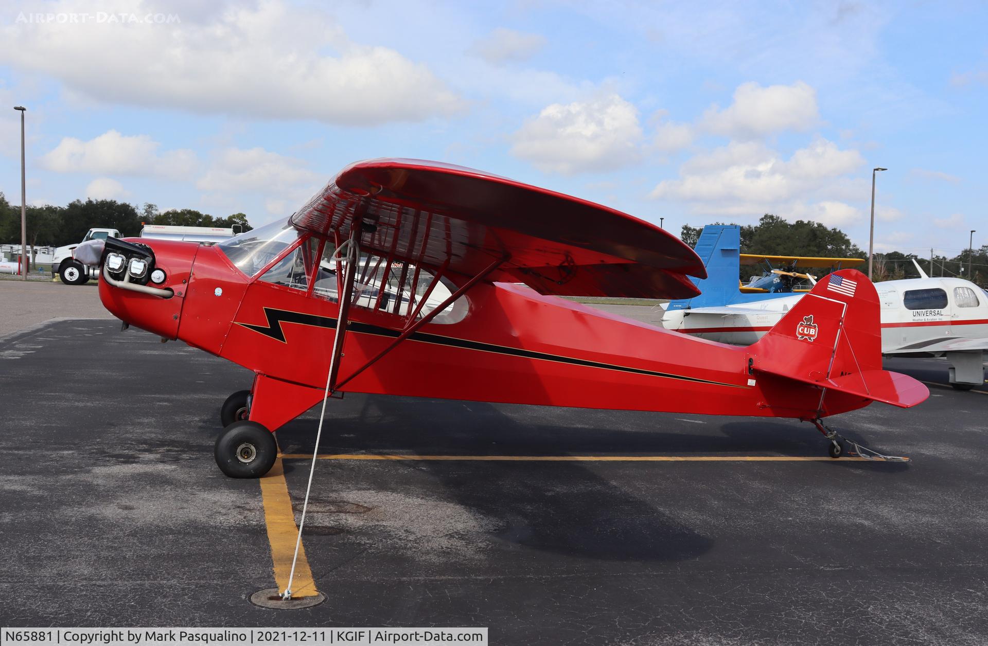 N65881, Piper J3C-65 Cub C/N 12034, Piper J3C-65