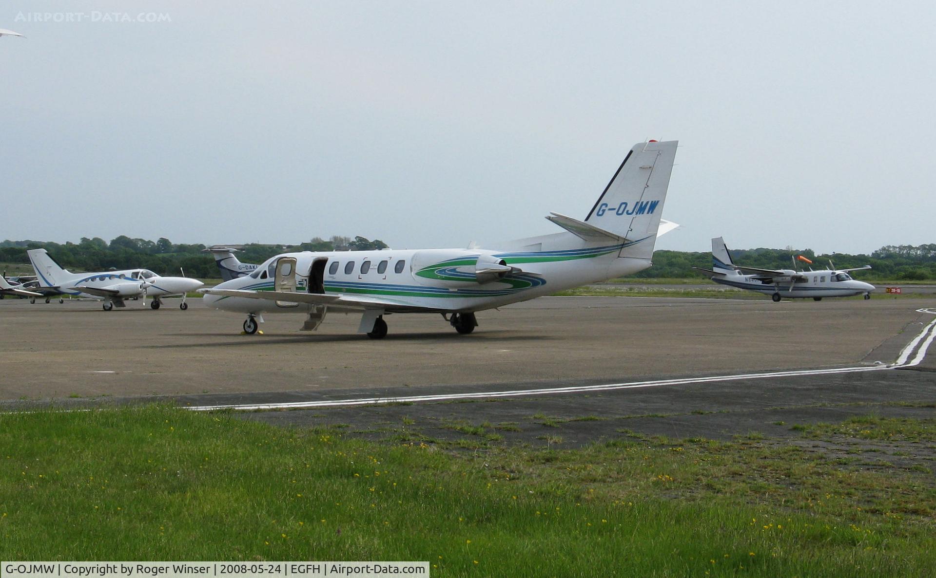 G-OJMW, 2002 Cessna 550 Citation Bravo C/N 550-1042, Visiting Citation Bravo.