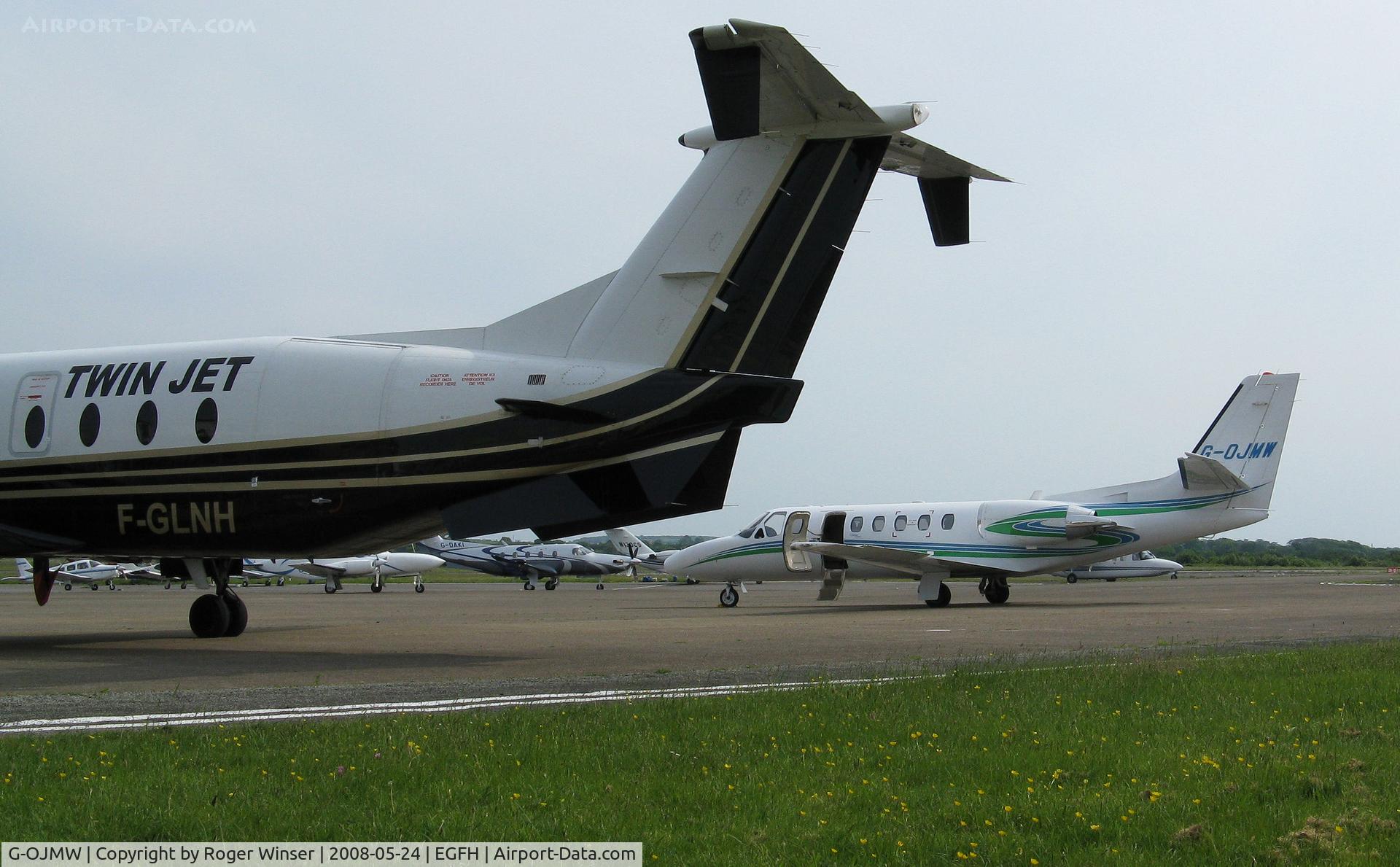 G-OJMW, 2002 Cessna 550 Citation Bravo C/N 550-1042, Visiting Citation Bravo.