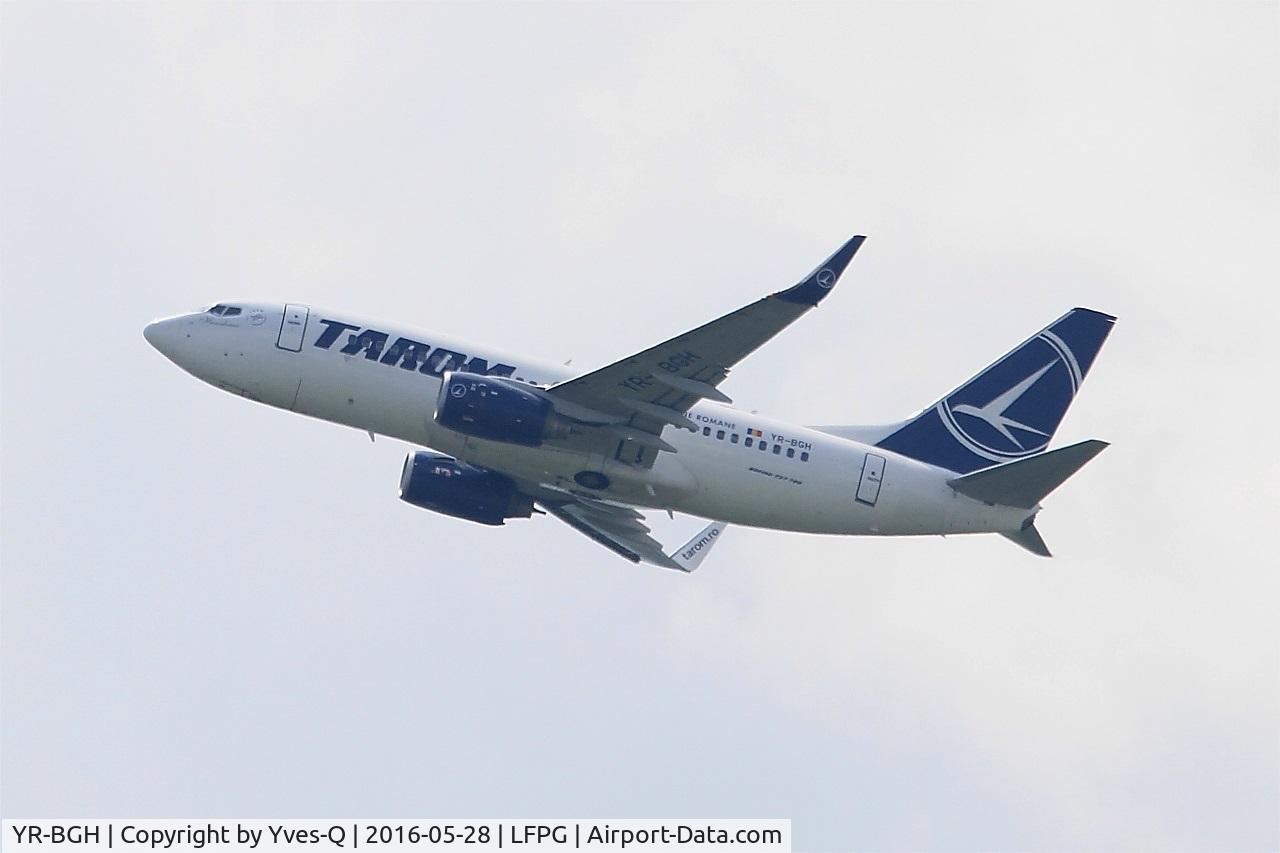 YR-BGH, 2003 Boeing 737-78J C/N 28438, Boeing 737-78J, Climbing from rwy 08L, Roissy Charles De Gaulle airport (LFPG-CDG)