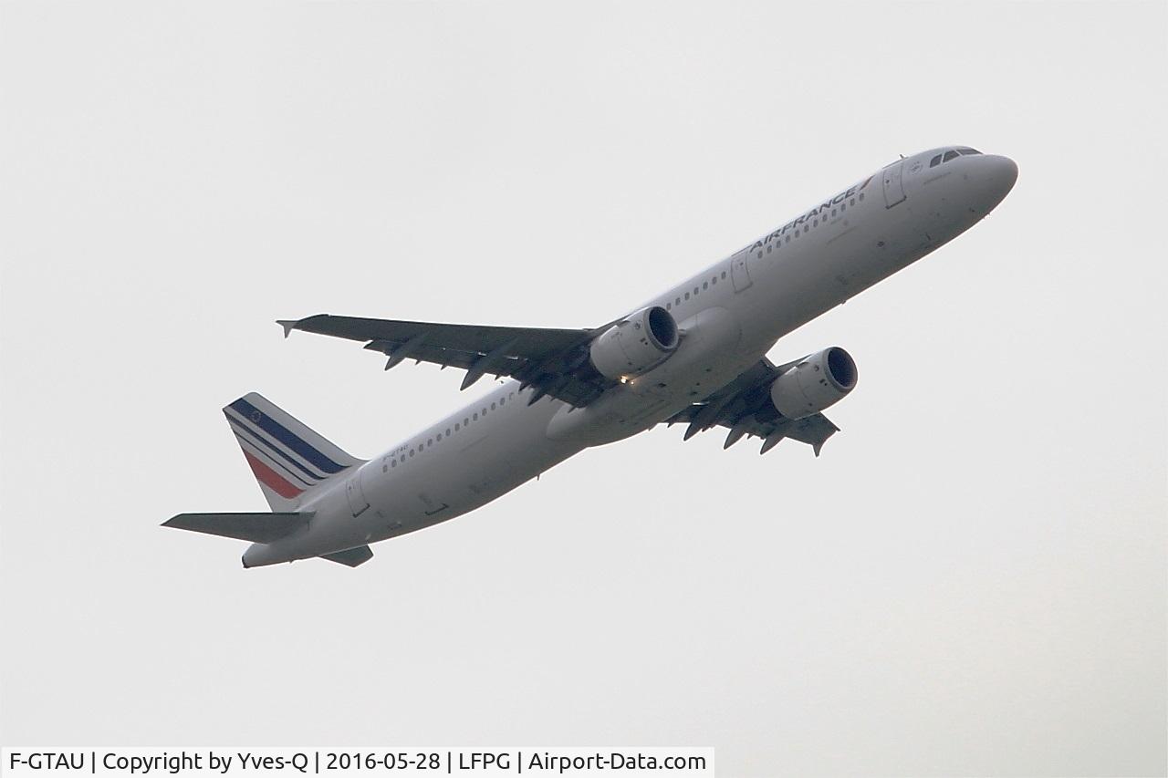F-GTAU, 2009 Airbus A321-212 C/N 3814, Airbus A321-212, Climbing from rwy 06R, Roissy Charles De Gaulle airport (LFPG-CDG)