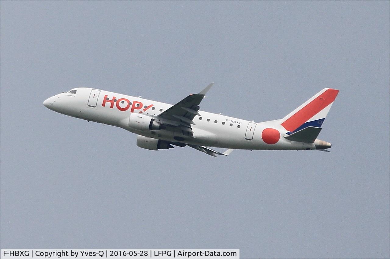 F-HBXG, 2009 Embraer 170ST (ERJ-170-100ST) C/N 17000301, Embraer 170ST, Climbing from rwy 08L, Roissy Charles De Gaulle airport (LFPG-CDG)