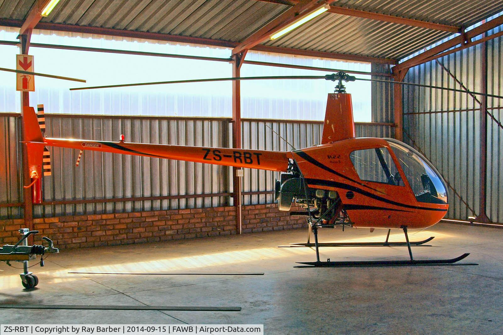 ZS-RBT, 1991 Robinson R22 Beta C/N 1925, ZS-RBT   Robinson R-22 Beta [1925] Pretoria-Wonderboom~ZS 15/09/2014