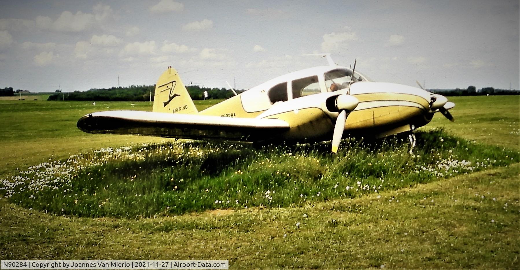 N90284, 1958 Piper PA-23-160 Apache C/N 23-1269, Slide scan