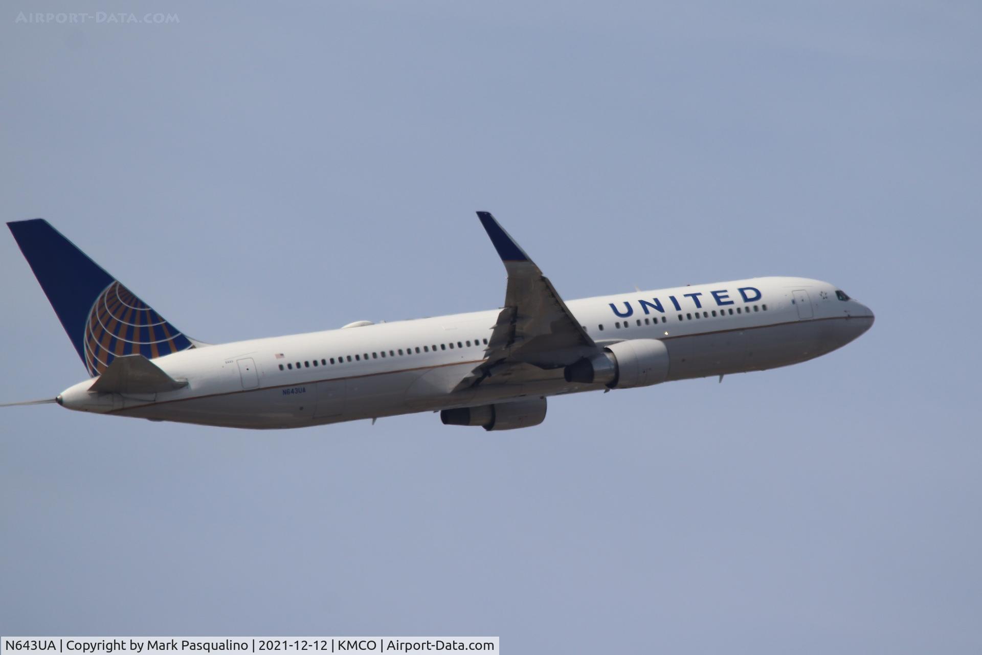 N643UA, 1991 Boeing 767-322/ER C/N 25093, Boeing 767-322/ER