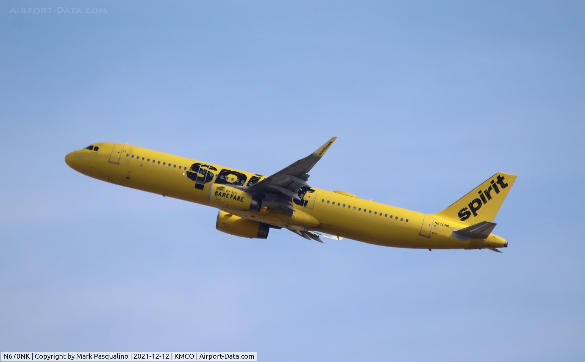 N670NK, 2016 Airbus A321-231 C/N 7106, Airbus A321-231