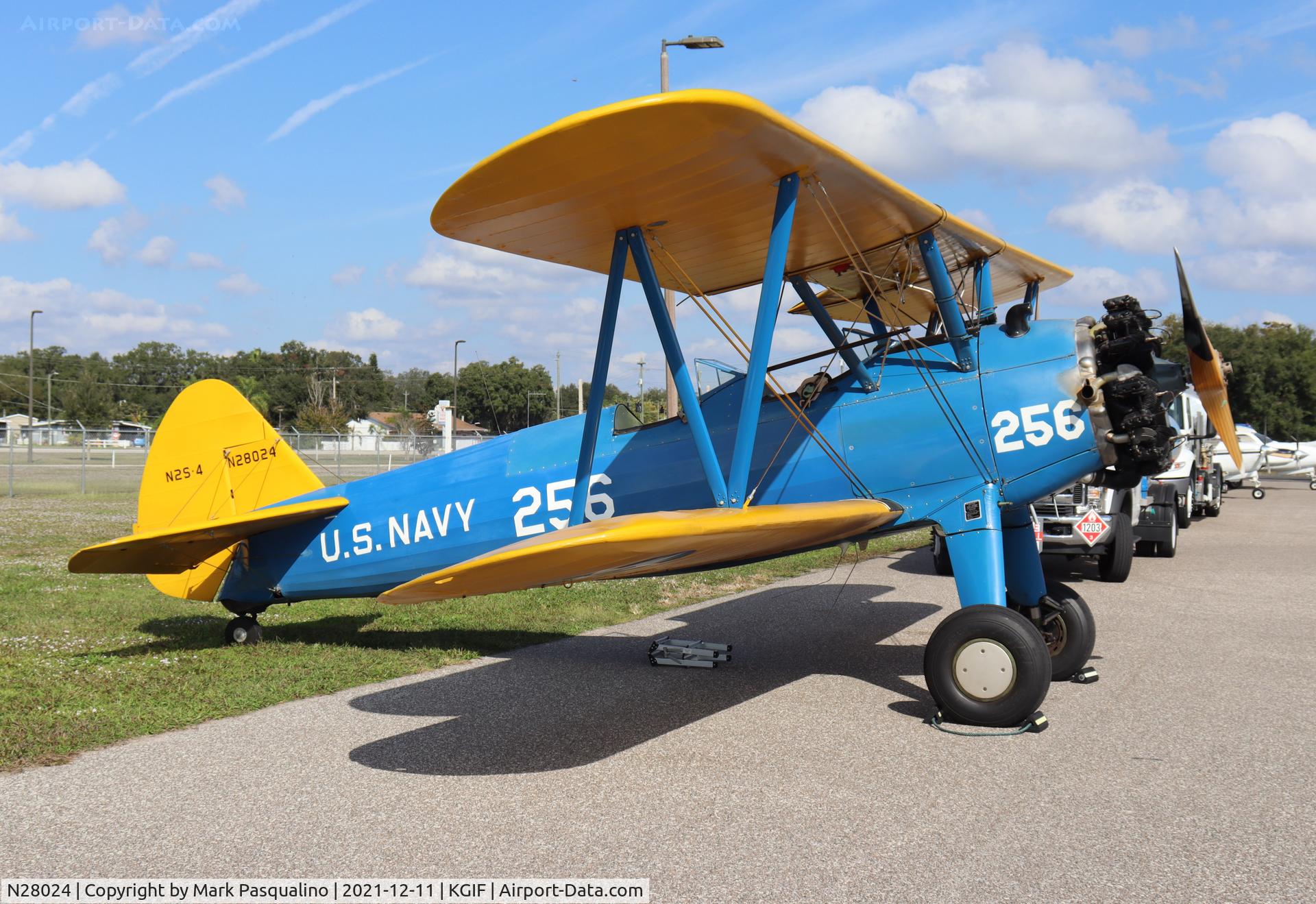 N28024, 1945 Boeing A75N1(PT17) C/N 75-2799, Stearman