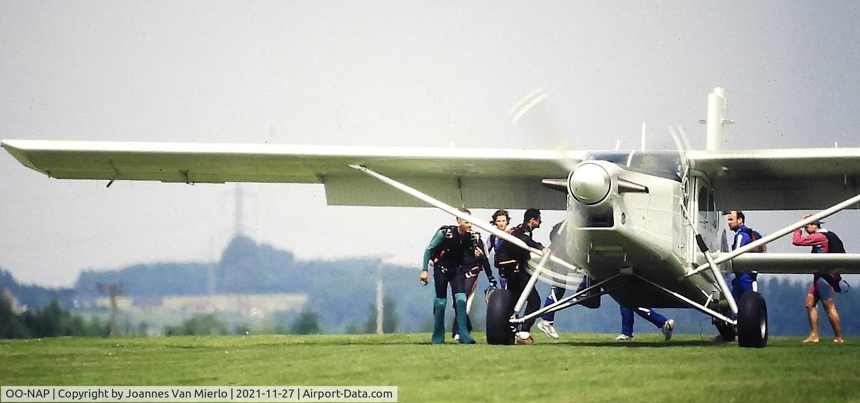 OO-NAP, 1995 Pilatus PC-6/B2-H4 Turbo Porter C/N 914, Slide scan