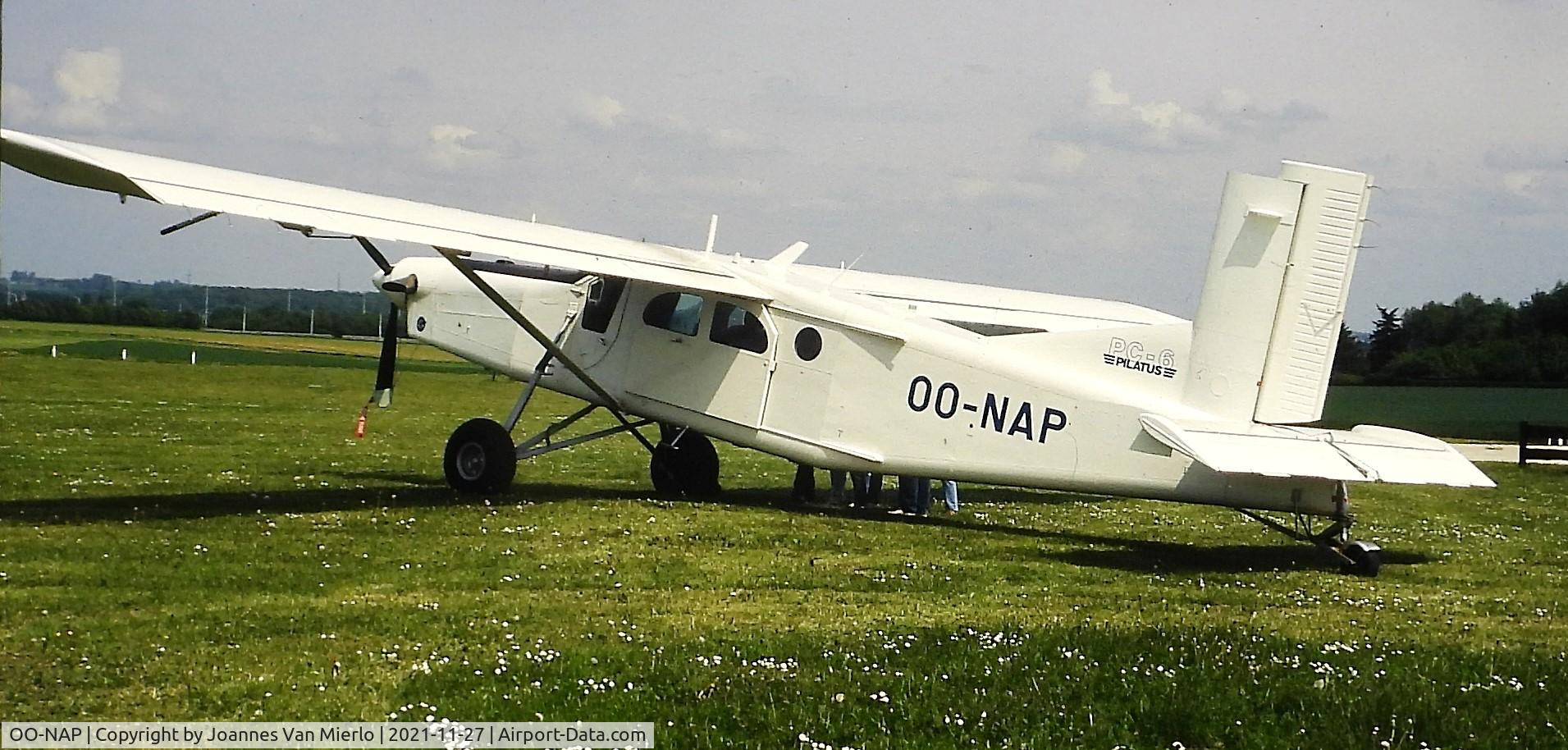 OO-NAP, 1995 Pilatus PC-6/B2-H4 Turbo Porter C/N 914, Slide scan