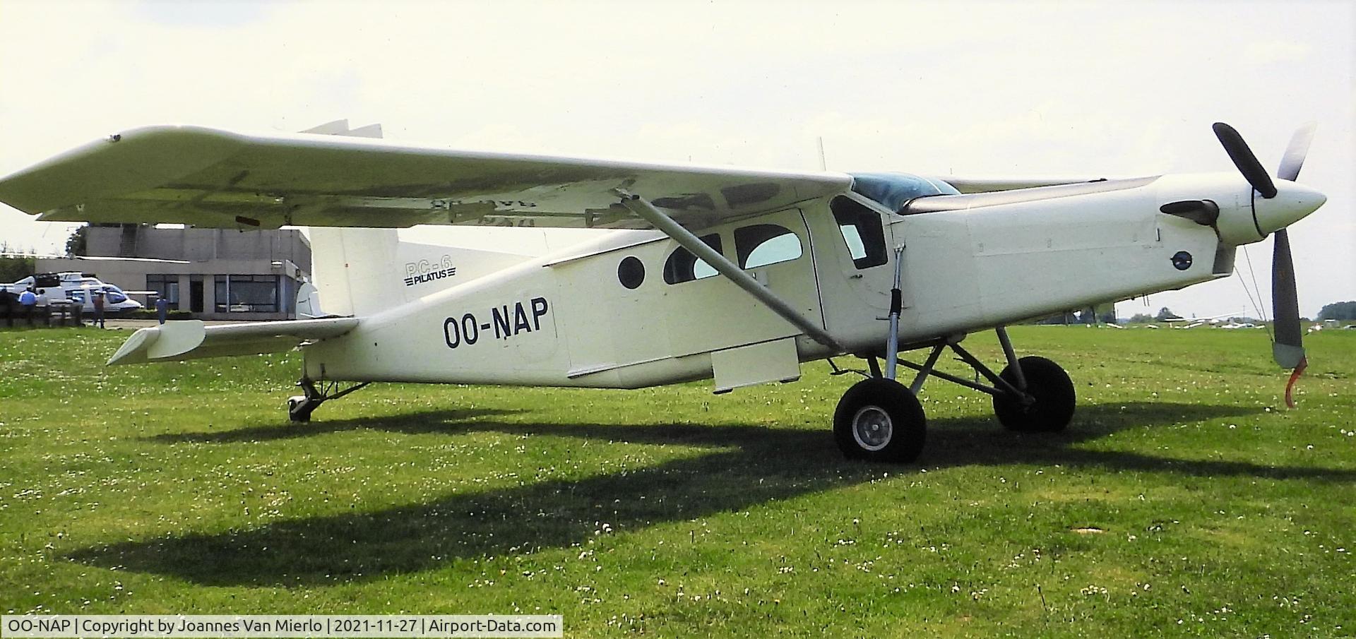 OO-NAP, 1995 Pilatus PC-6/B2-H4 Turbo Porter C/N 914, Slide scan