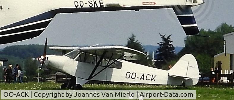 OO-ACK, Piper L-21A Super Cub (PA-18-125) C/N 18-3146, Slide scan