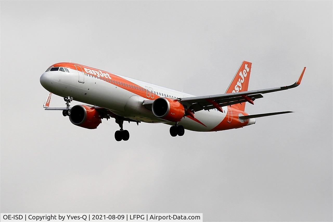 OE-ISD, 2020 Airbus A321-251NX C/N 9310, Airbus A321-251NX, Short approach rwy 26L, Roissy Charles De Gaulle airport (LFPG-CDG)