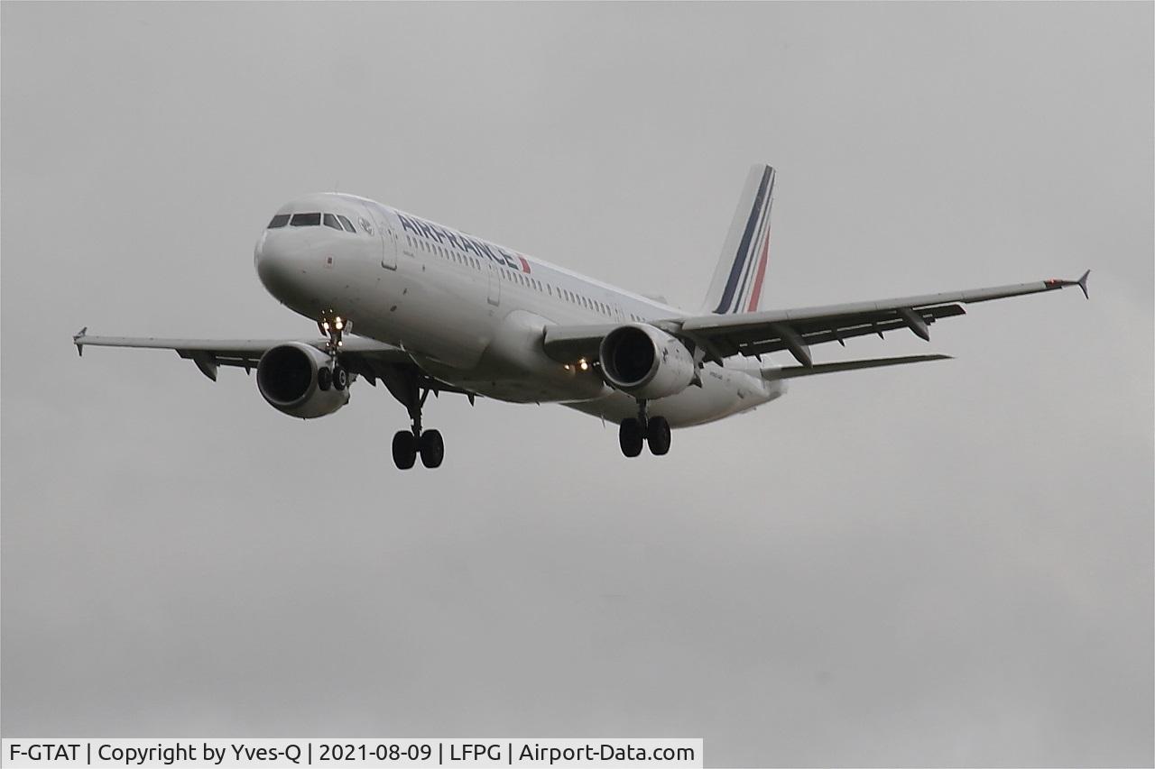 F-GTAT, 2008 Airbus A321-211 C/N 3441, Airbus A321-211, Short approach rwy 26L, Roissy Charles De Gaulle airport (LFPG-CDG)