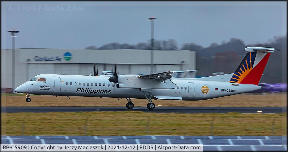 RP-C5909, 2018 Bombardier DHC-8-402 Dash 8 C/N 4582, Bombardier Inc. Bombardier DHC-8-400, c/n: 4582