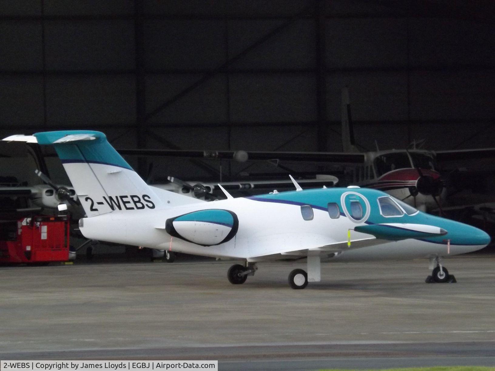 2-WEBS, 2007 Eclipse Aviation Corp EA500 C/N 000033, At Gloucestershire Airport.