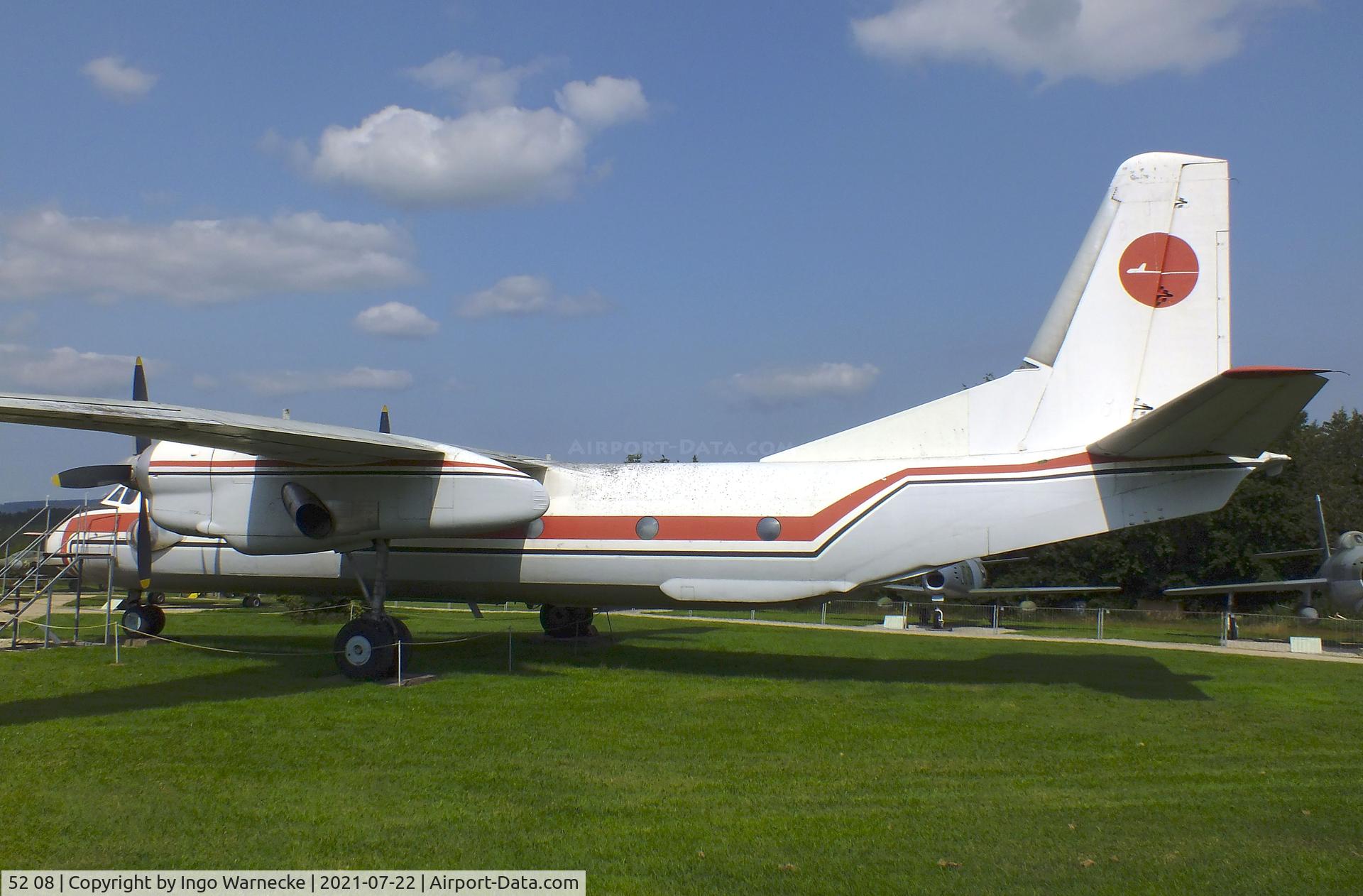 52 08, 1981 Antonov An-26T C/N 10706, Antonov An-26T CURL at the Flugausstellung P. Junior, Hermeskeil