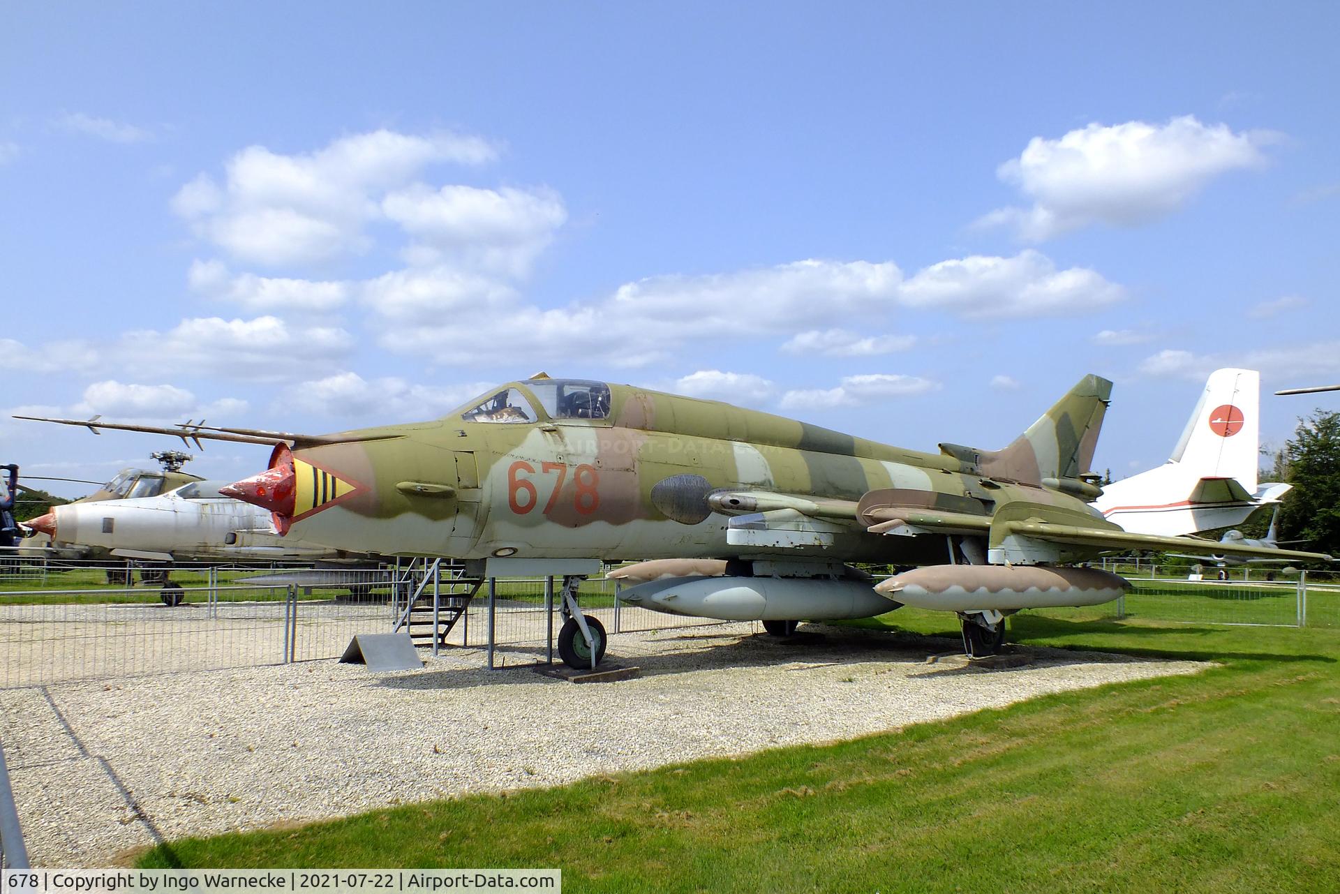 678, Sukhoi Su-22M-4 C/N 26103, Sukhoi Su-22M-4 FITTER-K at the Flugausstellung P. Junior, Hermeskeil