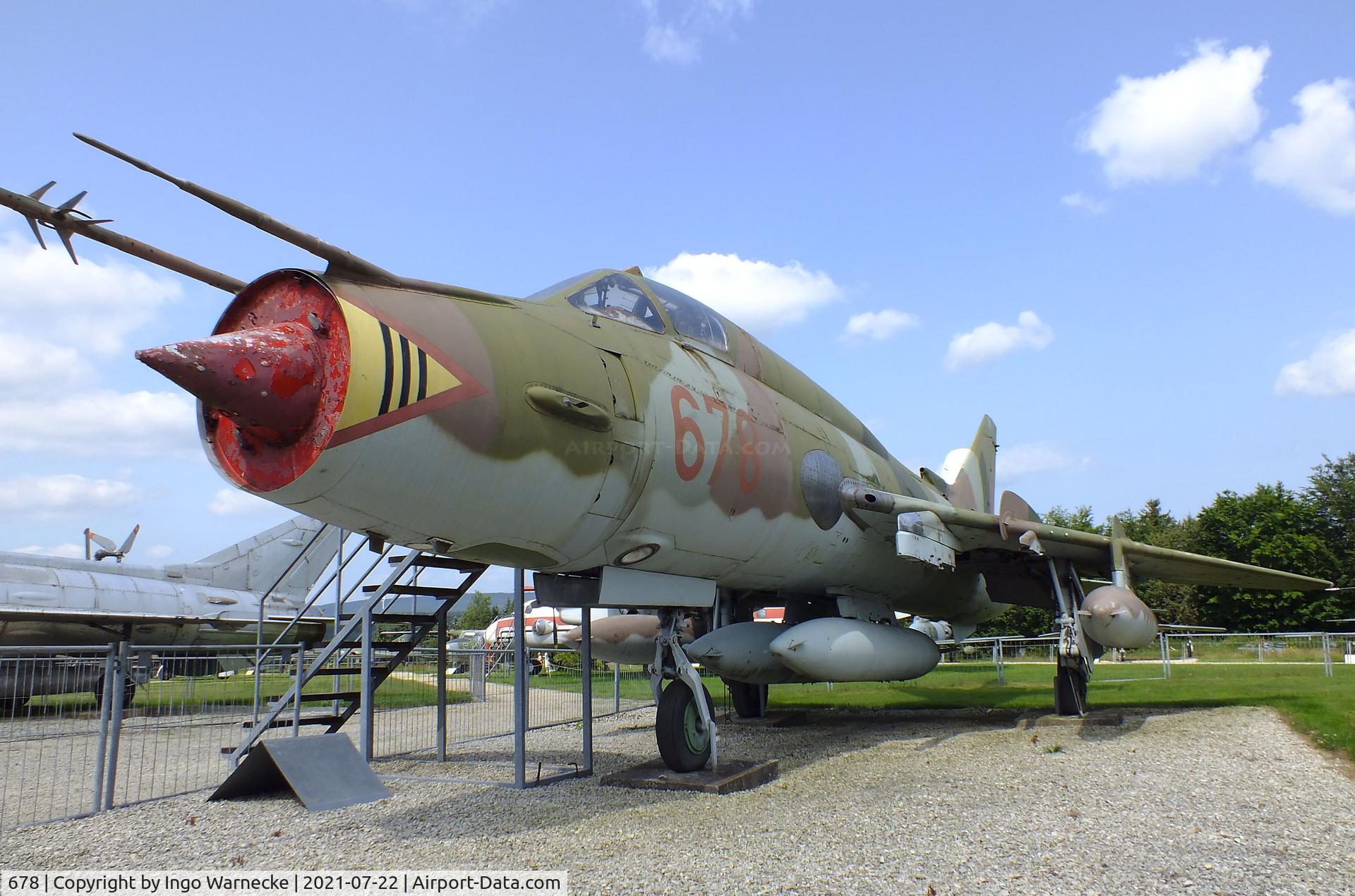 678, Sukhoi Su-22M-4 C/N 26103, Sukhoi Su-22M-4 FITTER-K at the Flugausstellung P. Junior, Hermeskeil