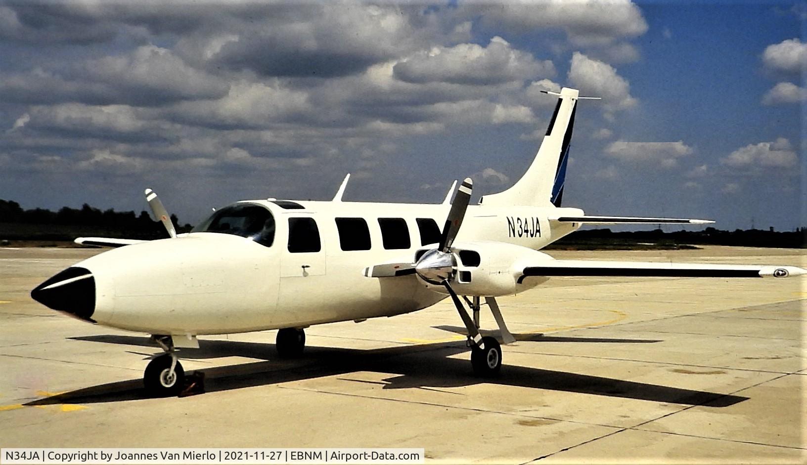 N34JA, 1979 Piper Aerostar 600 C/N 6005867961189, Slide scan
