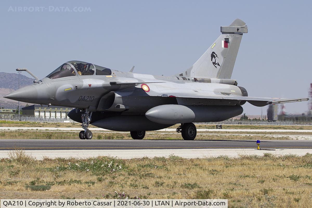 QA210, 2017 Dassault Rafale EQ C/N EQ01, Anatolian Eagle 2021