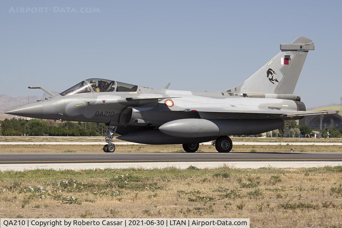 QA210, 2017 Dassault Rafale EQ C/N EQ01, Anatolian Eagle 2021