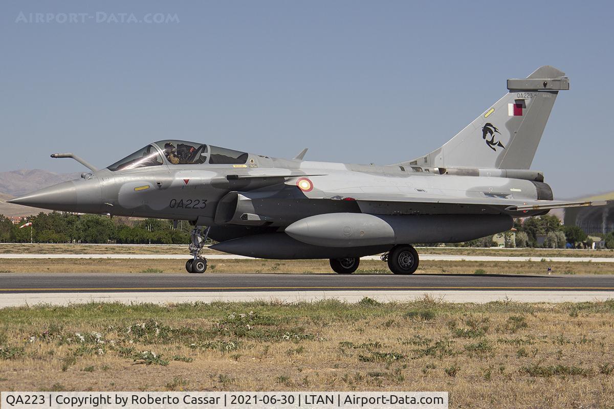 QA223, 2019 Dassault Rafale EQ C/N EQ14, Anatolian Eagle 2021