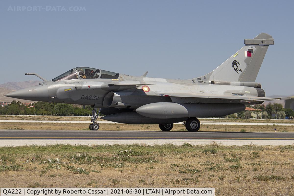QA222, 2019 Dassault Rafale EQ C/N EQ13, Anatolian Eagle 2021