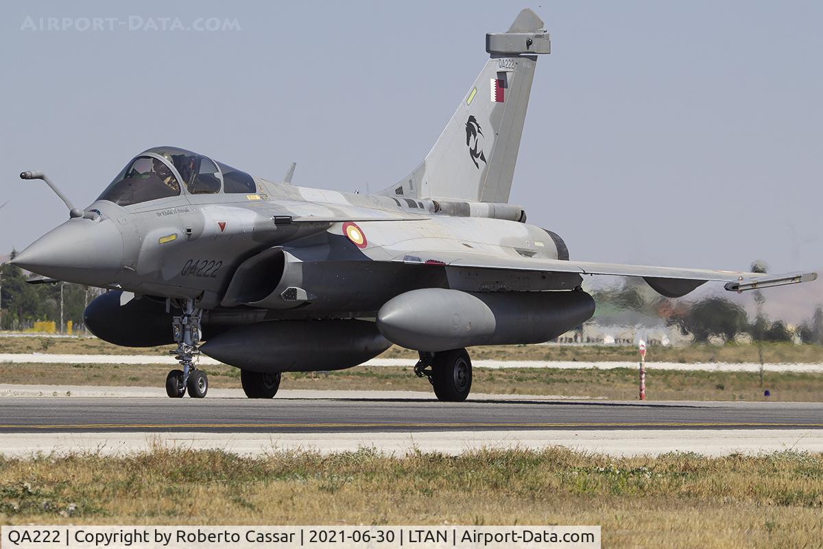 QA222, 2019 Dassault Rafale EQ C/N EQ13, Anatolian Eagle 2021