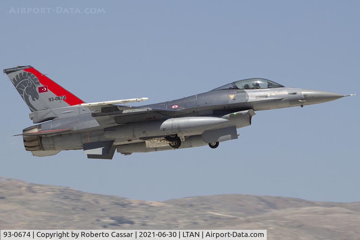 93-0674, TAI (Turkish Aerospace Industries) F-16C Fighting Falcon C/N HC-18, Anatolian Eagle 2021