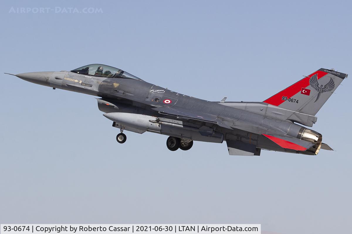 93-0674, TAI (Turkish Aerospace Industries) F-16C Fighting Falcon C/N HC-18, Anatolian Eagle 2021