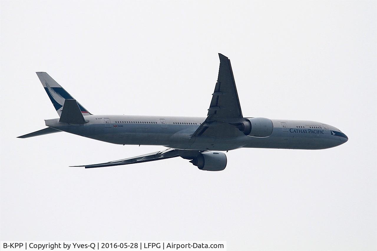 B-KPP, 2010 Boeing 777-367/ER C/N 36164, Boeing 777-367ER, Climbing from rwy 06R, Roissy Charles De Gaulle airport (LFPG-CDG)