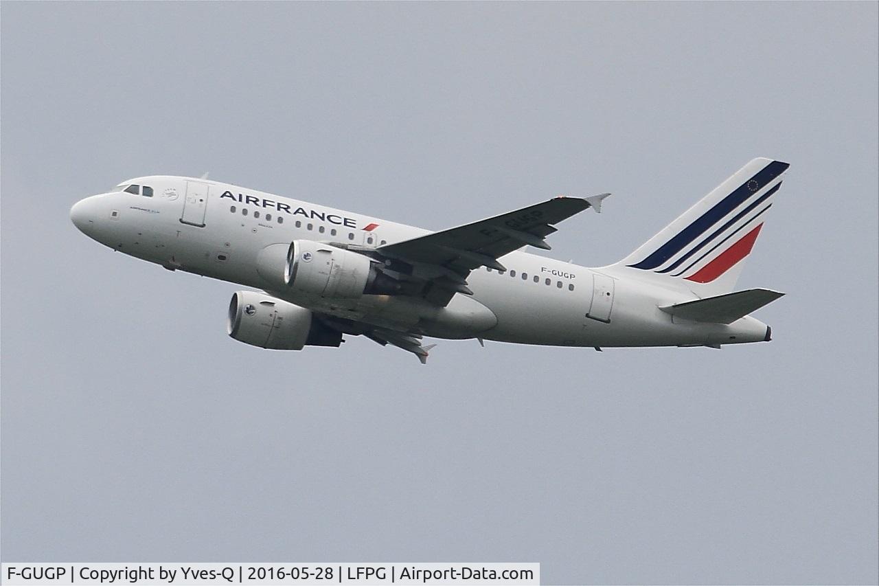 F-GUGP, 2006 Airbus A318-111 C/N 2967, Airbus A321-231, Climbing from rwy 08L, Roissy Charles De Gaulle airport (LFPG-CDG)