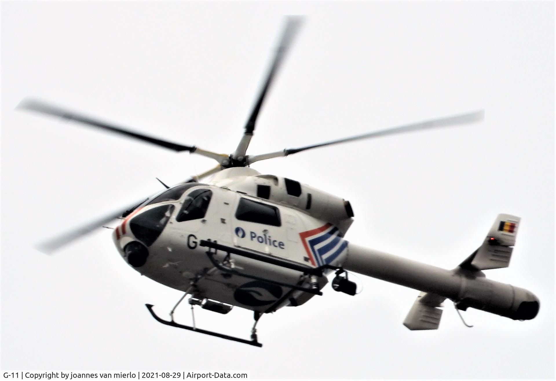 G-11, 1996 McDonnell Douglas MD-900 Explorer C/N 900-00045, Belgian Federal police